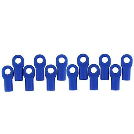 Rpm Products RPM RPM80475 Short Rod Ends for Traxxas .1 Vehicles - Blue RPM80475